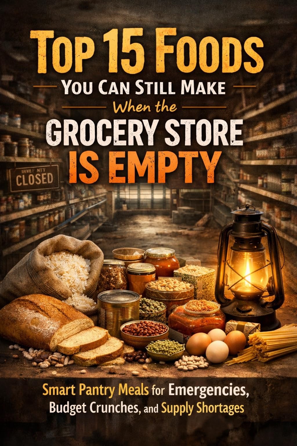 Top 15 Foods You Can Still Make When the Grocery Store Is Empty: Smart Pantry Meals for Emergencies, Budget Crunches, and Supply Shortages