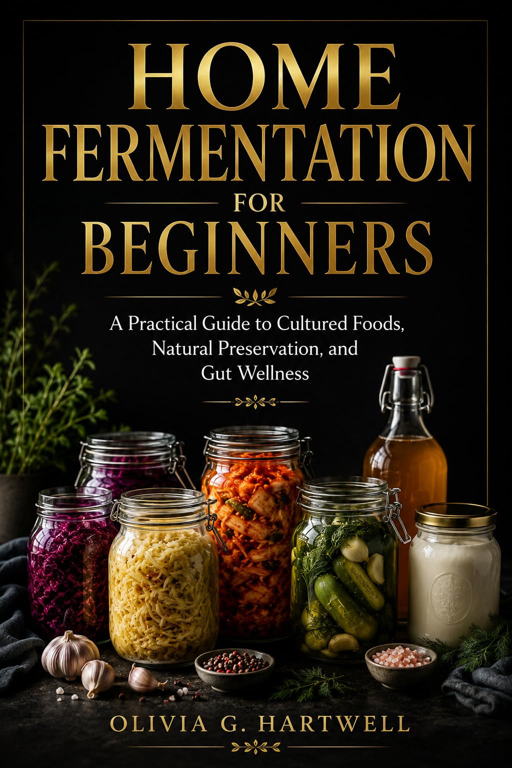 Home Fermentation for Beginners: a Practical Guide to Cultured Foods, Natural Preservation, and Gut Wellness