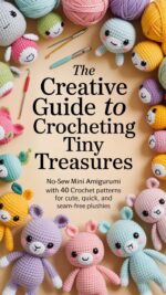 The Creative Guide to Crocheting Tiny Treasures: No-sew Mini Amigurumi With 40 Crochet Patterns for Cute, Quick, and Seam-free Plushies