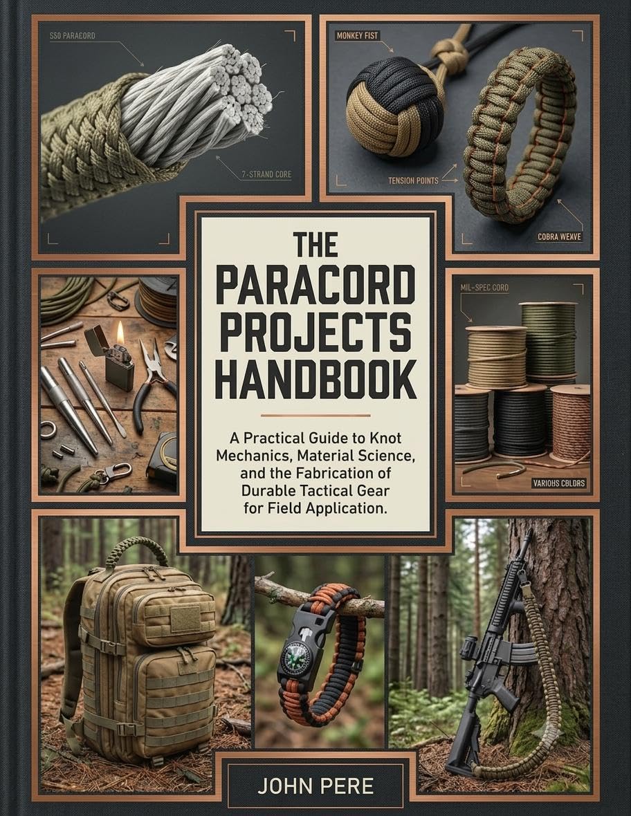 The Paracord Mastery: a Field Manual for Knot Mechanics, Material Selection, and Diy Tactical Projects.