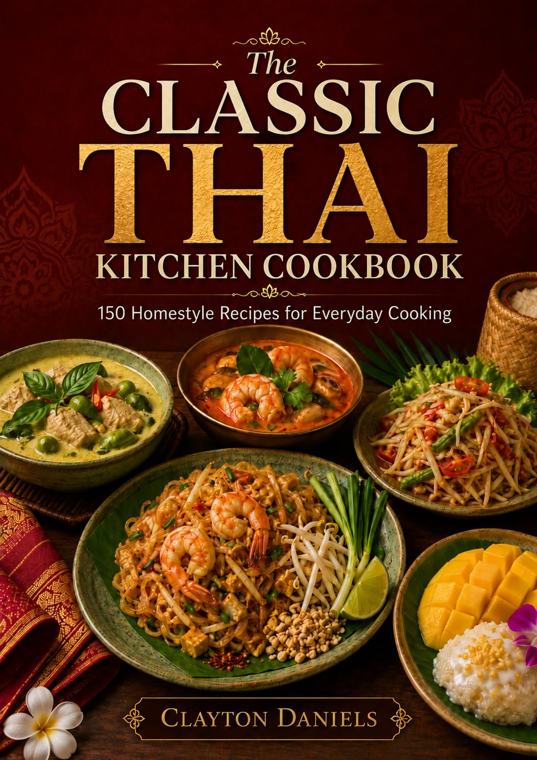 The Classic Thai Kitchen Cookbook: 150 Homestyle Recipes for Everyday Cooking Asian Country Kitchen Series Book