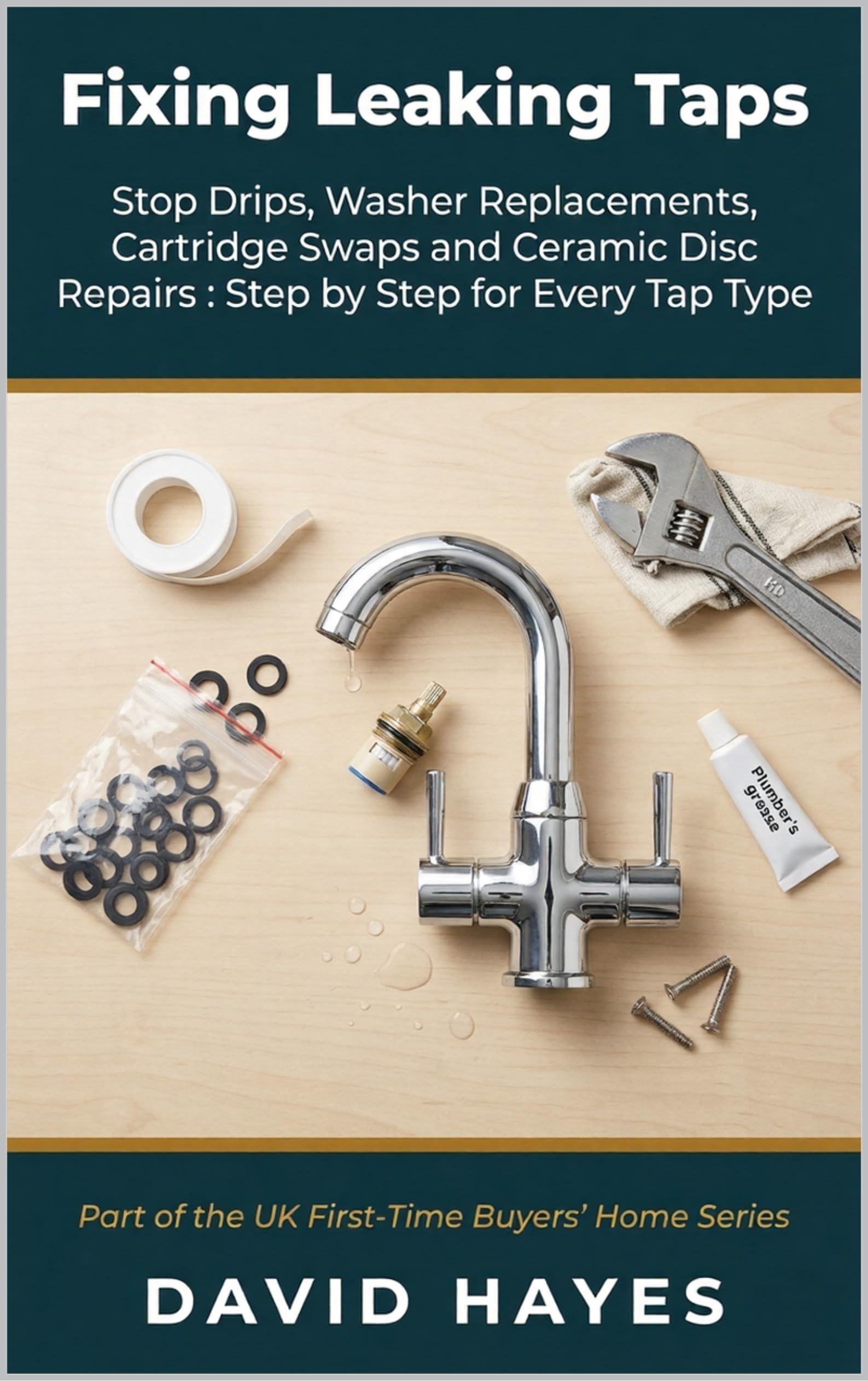 Fixing Leaking Taps: the Uk Homeowner's Complete Guide to Stop Drips, Washer Replacements, Cartridge Swaps and Ceramic Disc Repairs Step by Step for Every ... Uk First-time Buyer’s Home