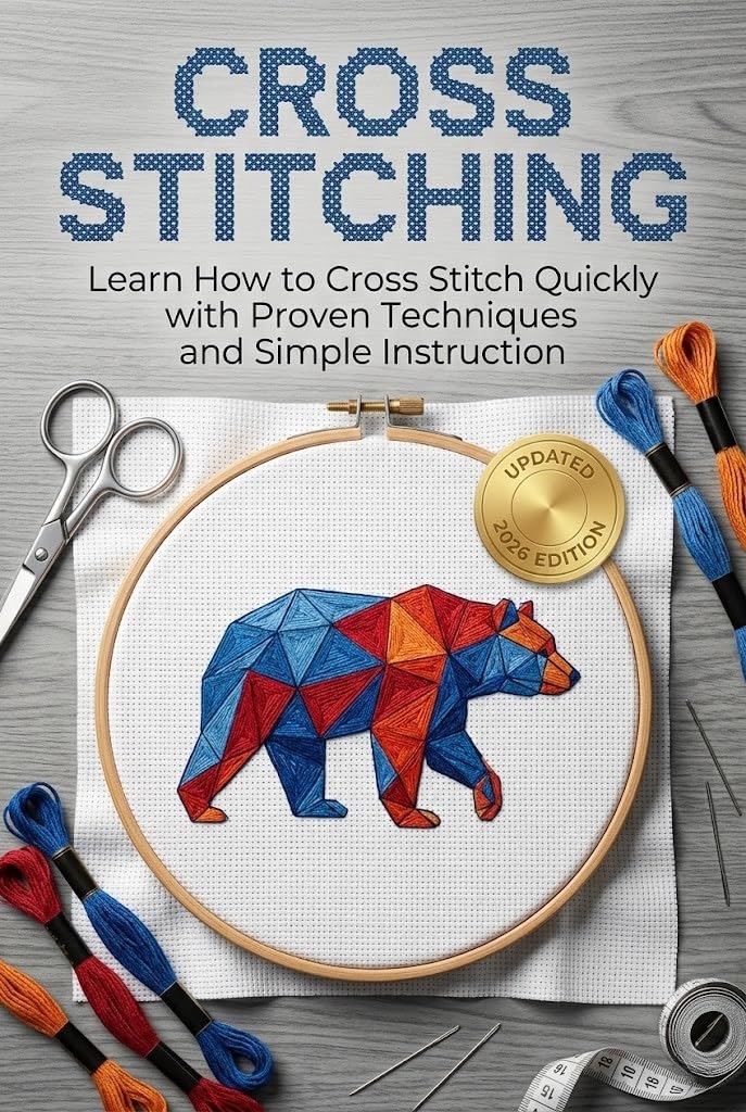 Cross Stitching: Learn How to Cross Stitch Quickly With Proven Techniques and Simple Instruction