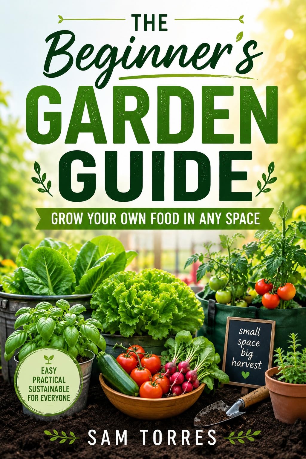 The Beginner's Garden Guide: Grow Your Own Food in Any Space