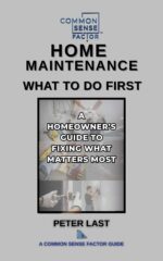 Common Sense Factor: Home Maintenance - What to Do First! Factor - What to Do First Series Book