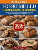 Fresh Milled Flour Cookbook for Beginners: Master Home Grinding Techniques With 100 Easy Whole Grain Recipes for Healthier Living