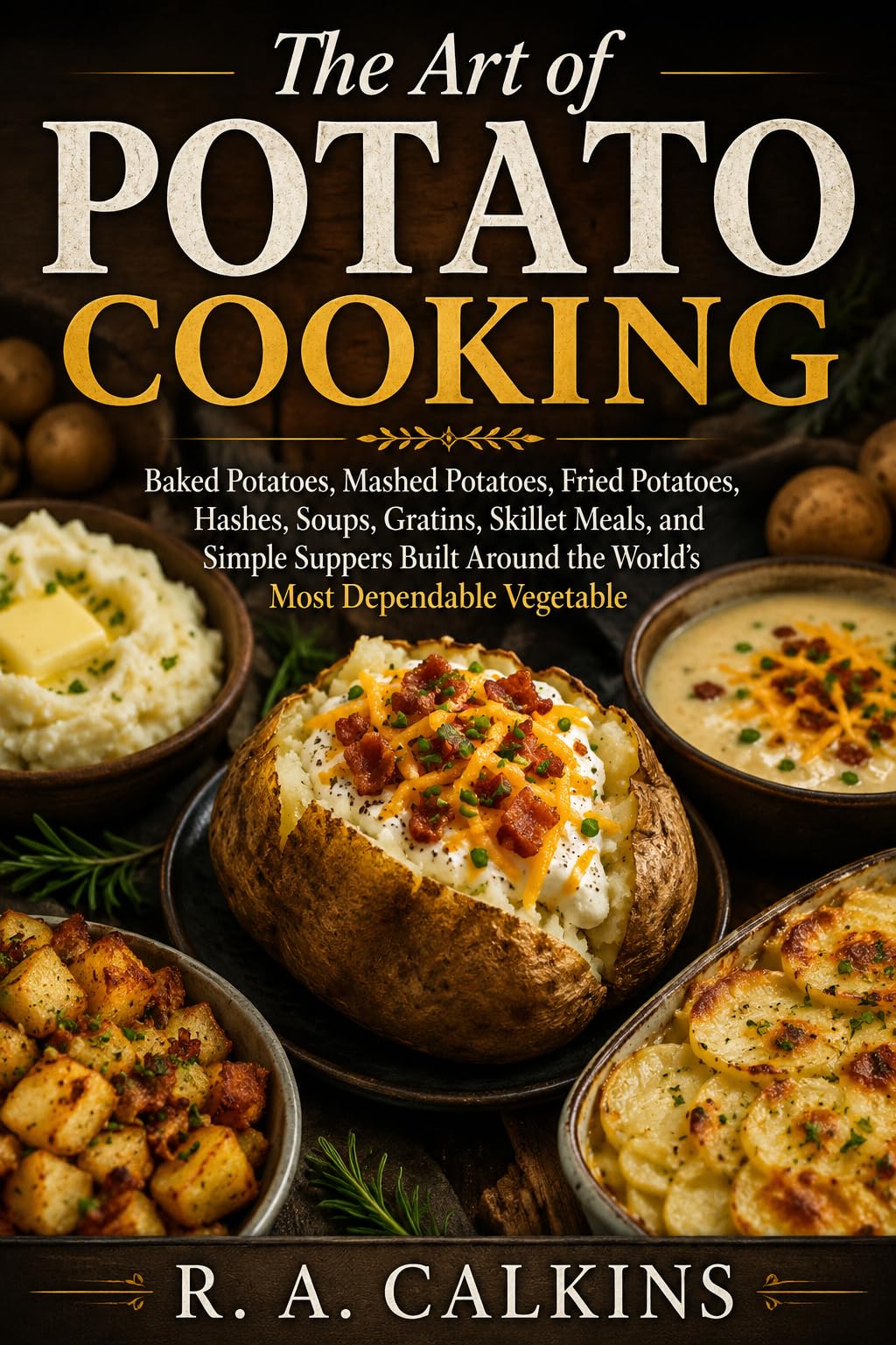 The Art of Potato Cooking: Baked Potatoes, Mashed Potatoes, Fried Potatoes, Hashes, Soups, Gratins, Skillet Meals, and Simple Suppers Built Around the World’s Most Dependable Vegetable