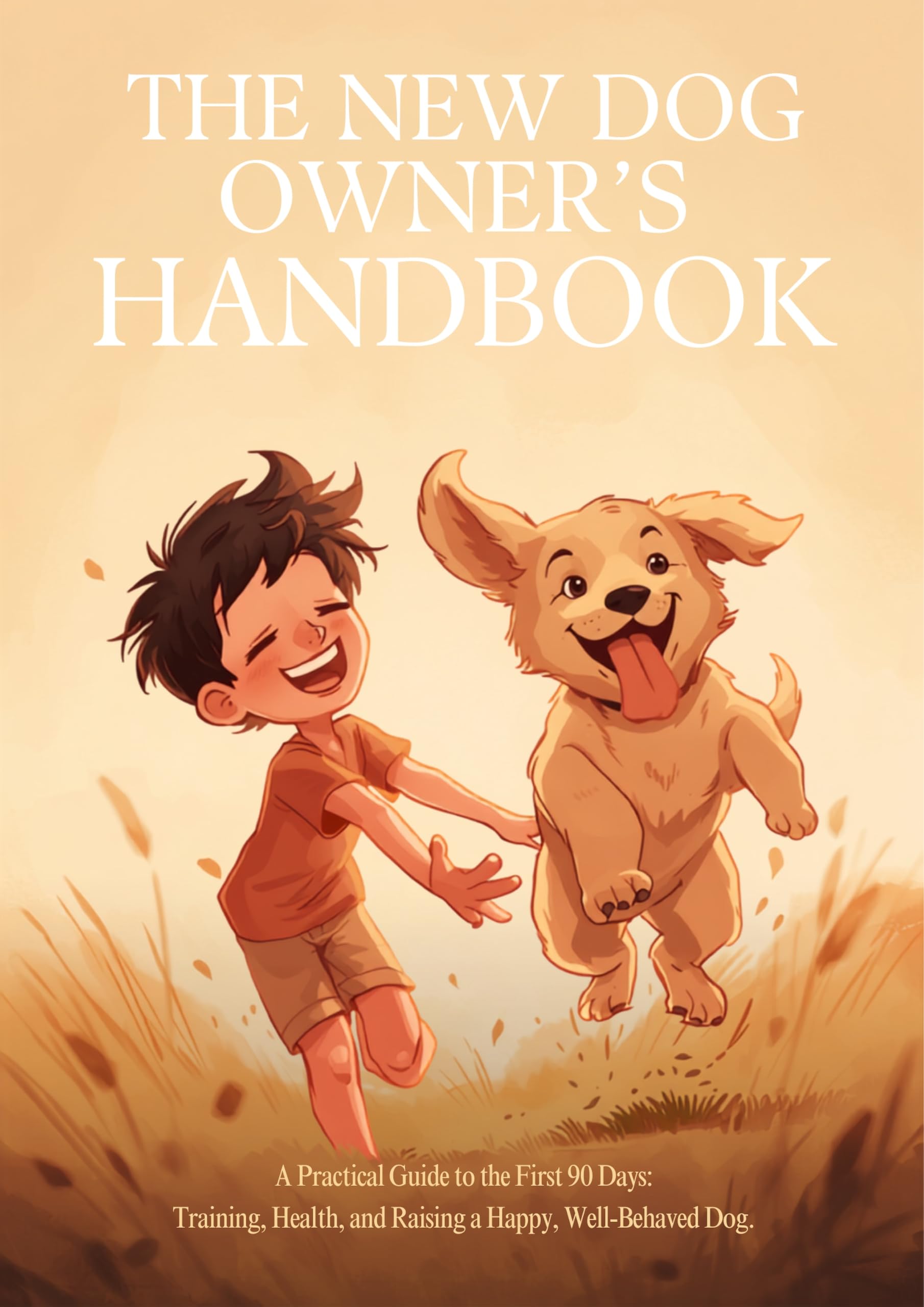 The New Dog Owner's Handbook: a Practical Guide to the First 90 Days: Training, Health, and Raising a Happy, Well-behaved Dog