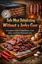 Safe Meat Dehydrating Without a Jerky Gun: a Complete Guide to Temperatures, Food Safety, and Perfect Homemade Jerky