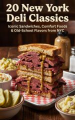 20 New York Deli Classics: Iconic Sandwiches, Comfort Foods & Old-school Flavors From Nyc: Authentic Homemade Recipes Inspired by Legendary Nyc ... ... Recipes for Real-life Kitchens Book