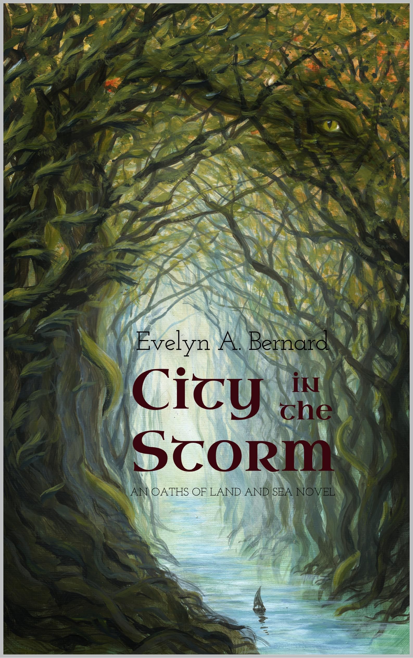 City in the Storm of Land and Sea Book