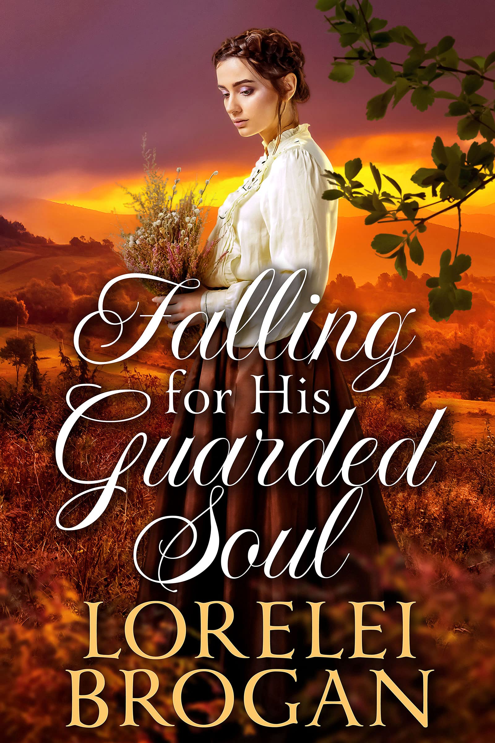 Falling for His Guarded Soul: a Historical Western Romance Book of Brave Western