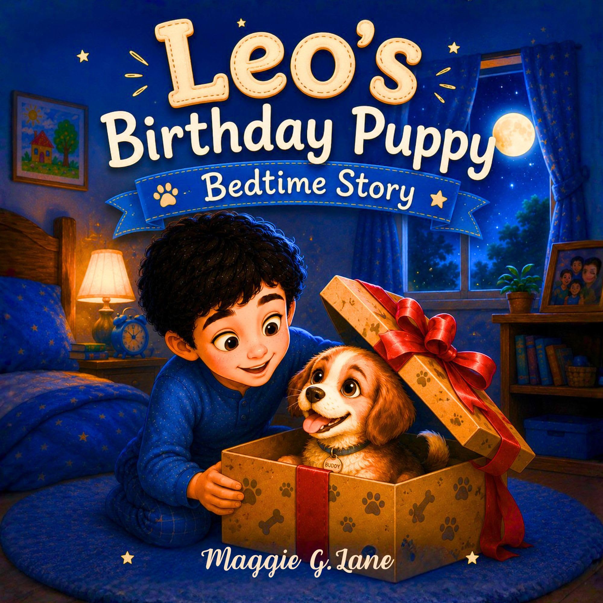 Leo's Birthday Puppy Bedtime Story: a Heartwarming Children’s Picture Book for Kids Ages 3-8 About Responsibility, Pet Adoption, and Caring for Puppies and Pets for Young Dog Lovers