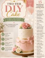 Two Tier Diy Cake : Step-by-step Recipes for Wedding Cakes, Two,three Tiers
