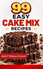 99 Easy Cake Mix Recipes: Quick & Delicious Desserts Using Box Cake Mix – Dump Cakes, Cookies, Bars, Muffins & Easy Baking Ideas