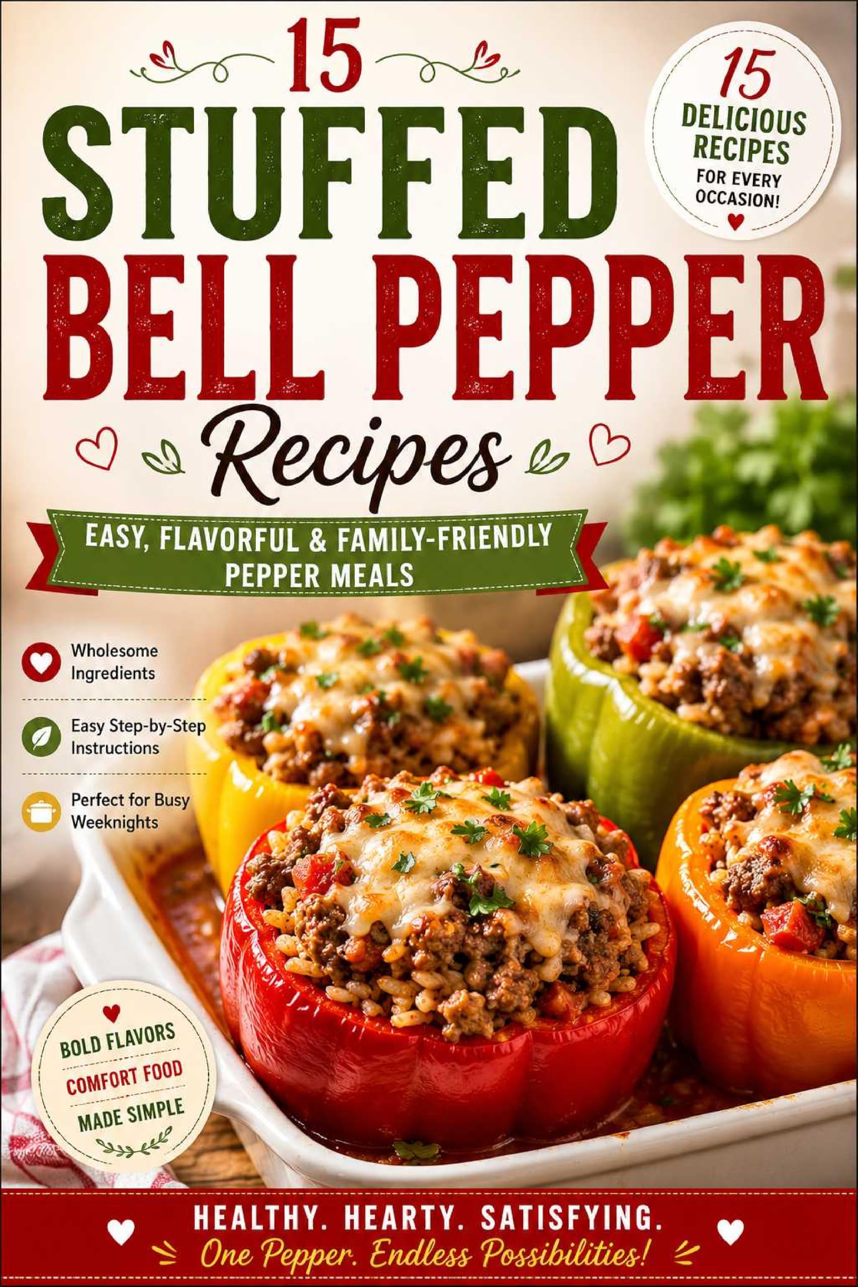 15 Stuffed Bell Pepper Recipes: Homemade Stuffed Bell Pepper Recipes