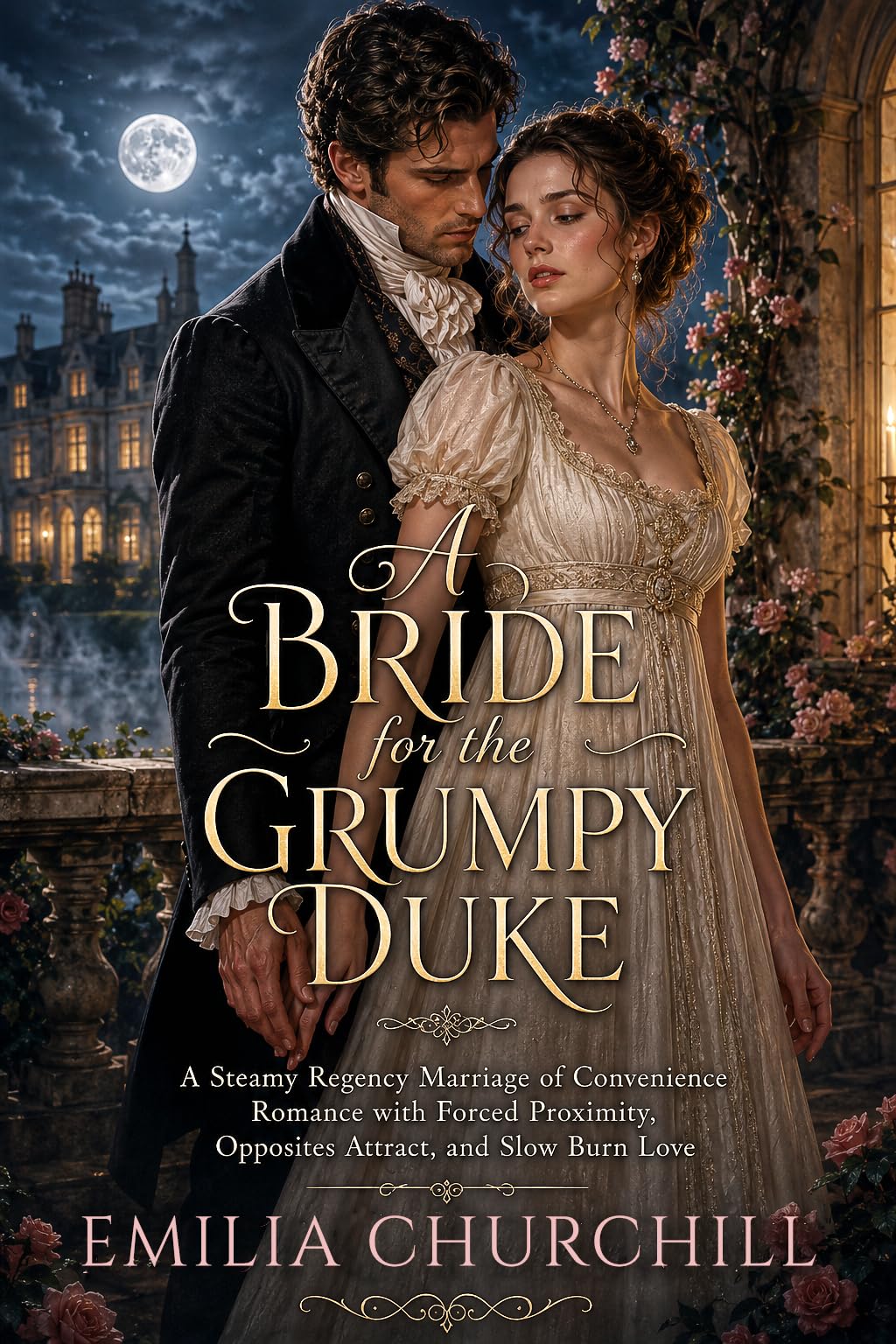 A Bride for the Grumpy Duke: a Steamy Regency Romance With Opposites Attract, Forced Proximity, and a Gentle Slow Burn