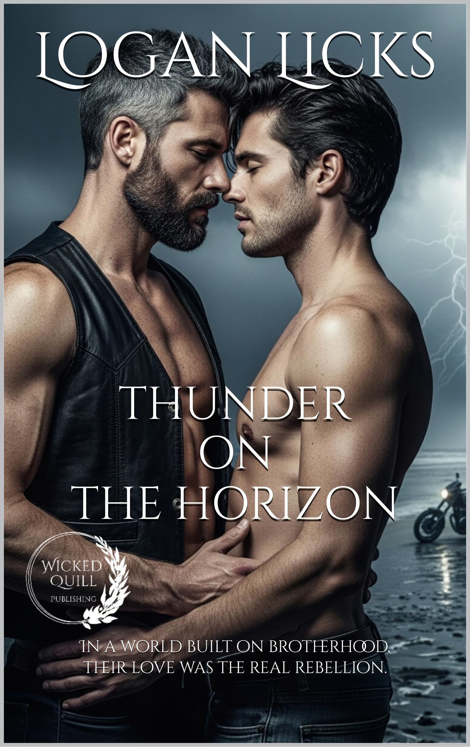Thunder on the Horizon: a Mm Biker Romance at a Beach Rally
