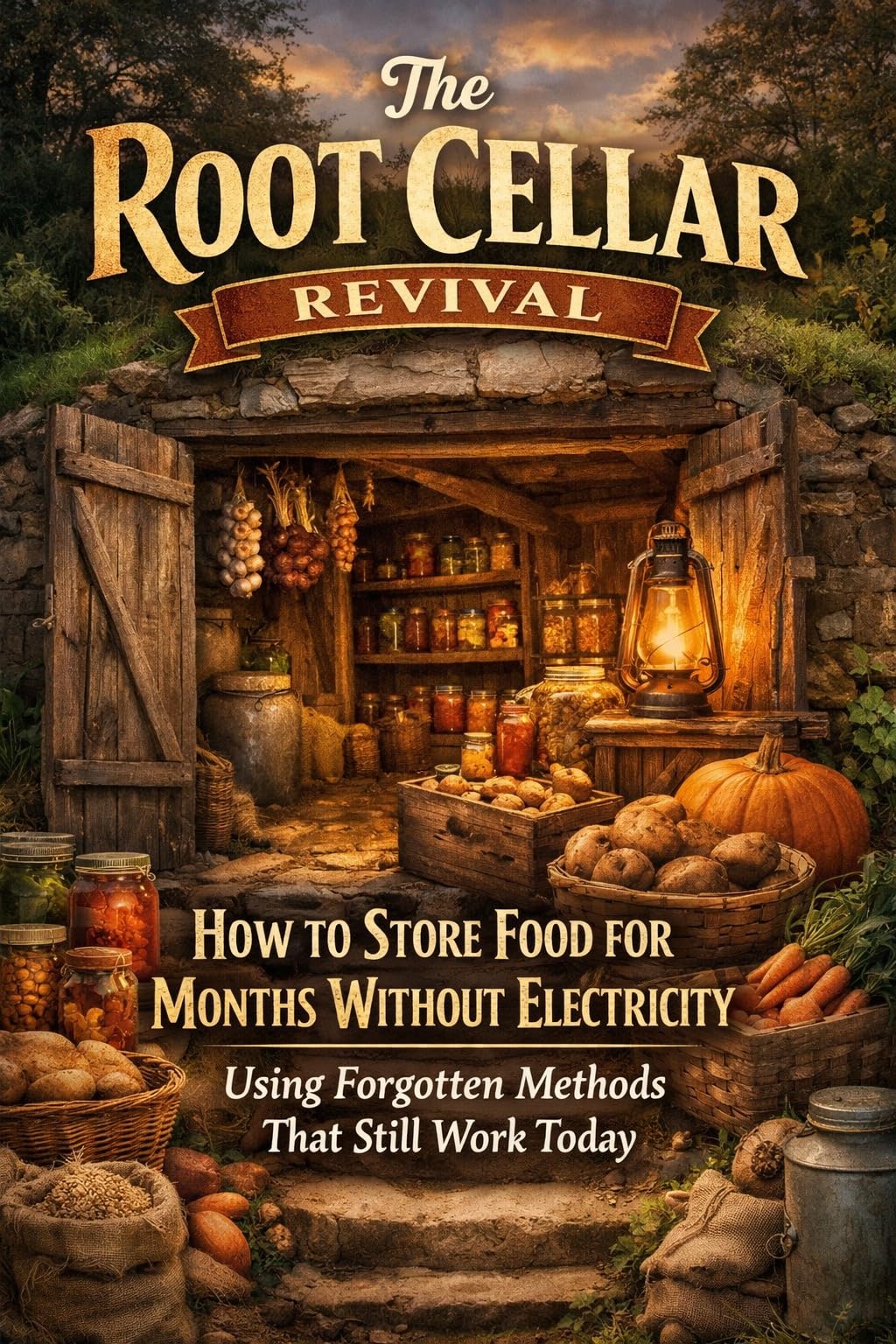 The Root Cellar Revival: How to Store Food for Months Without Electricity Using Forgotten Methods That Still Work Today