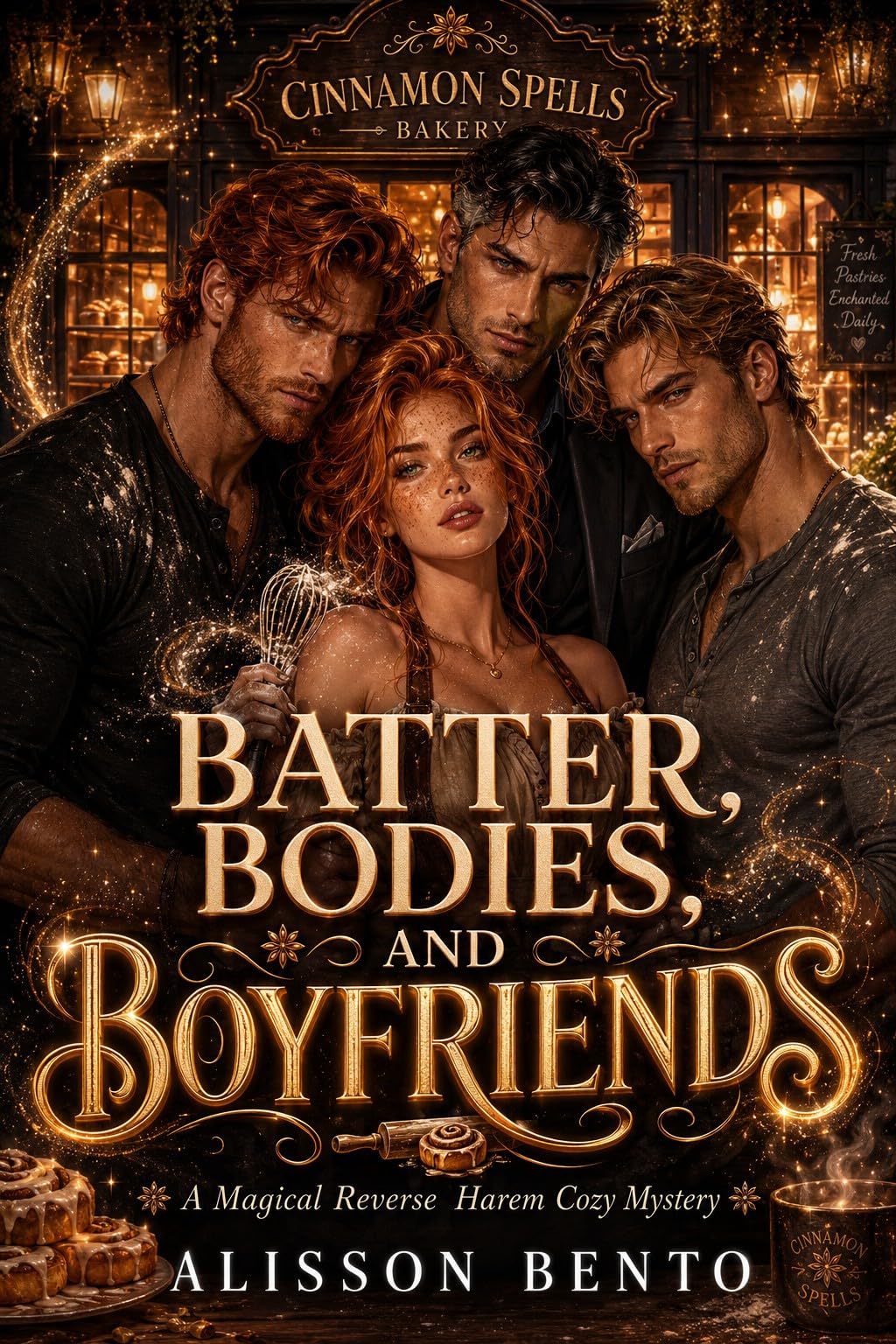 Batter, Bodies, and Boyfriends: a Magical Reverse Harem Cozy Mystery Cities Book