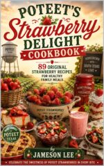 Poteet's Strawberry Delight Cookbook: 89 Original Strawberry Recipes for Healthy Family Meals & Modern Meals Book