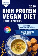 High-protein Vegan Diet for Seniors: Strong Muscles, Lasting Energy & Better Health, With Easy Plant-based Recipes for Weight and Blood Sugar Balance.