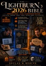 Lightburn 2026 Bible: 3-in-1 for Absolute Beginners to Master Laser Cutting, Engraving, Rotary, Camera, Material Library & Cut Optimisation With Tutorials, Workflows & Quick Reference