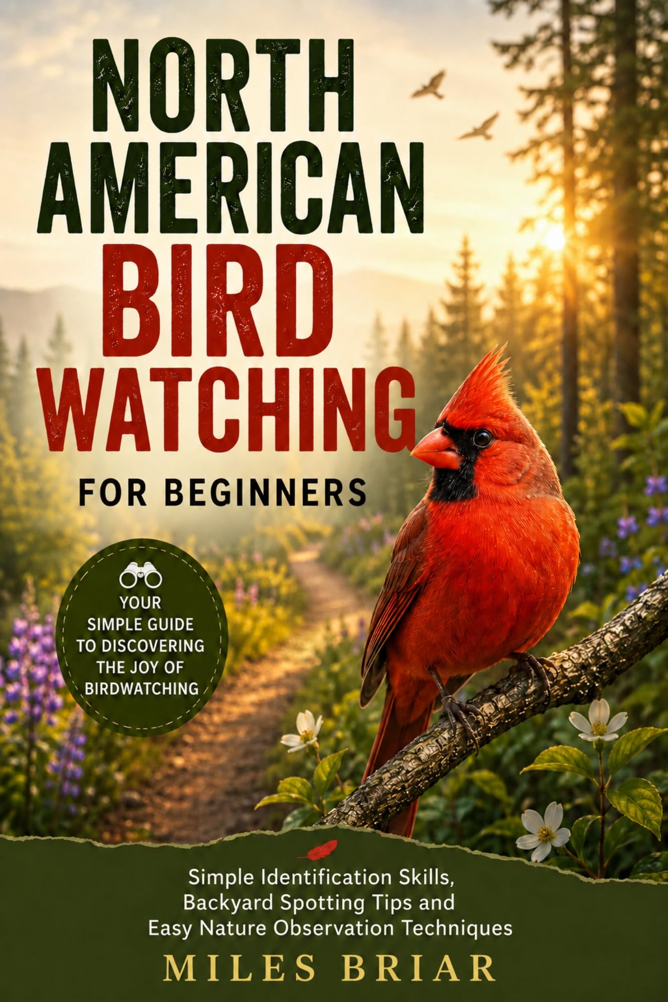 North American Bird Watching for Beginners: Simple Identification Skills, Backyard Spotting Tips and Easy Nature Observation Techniques