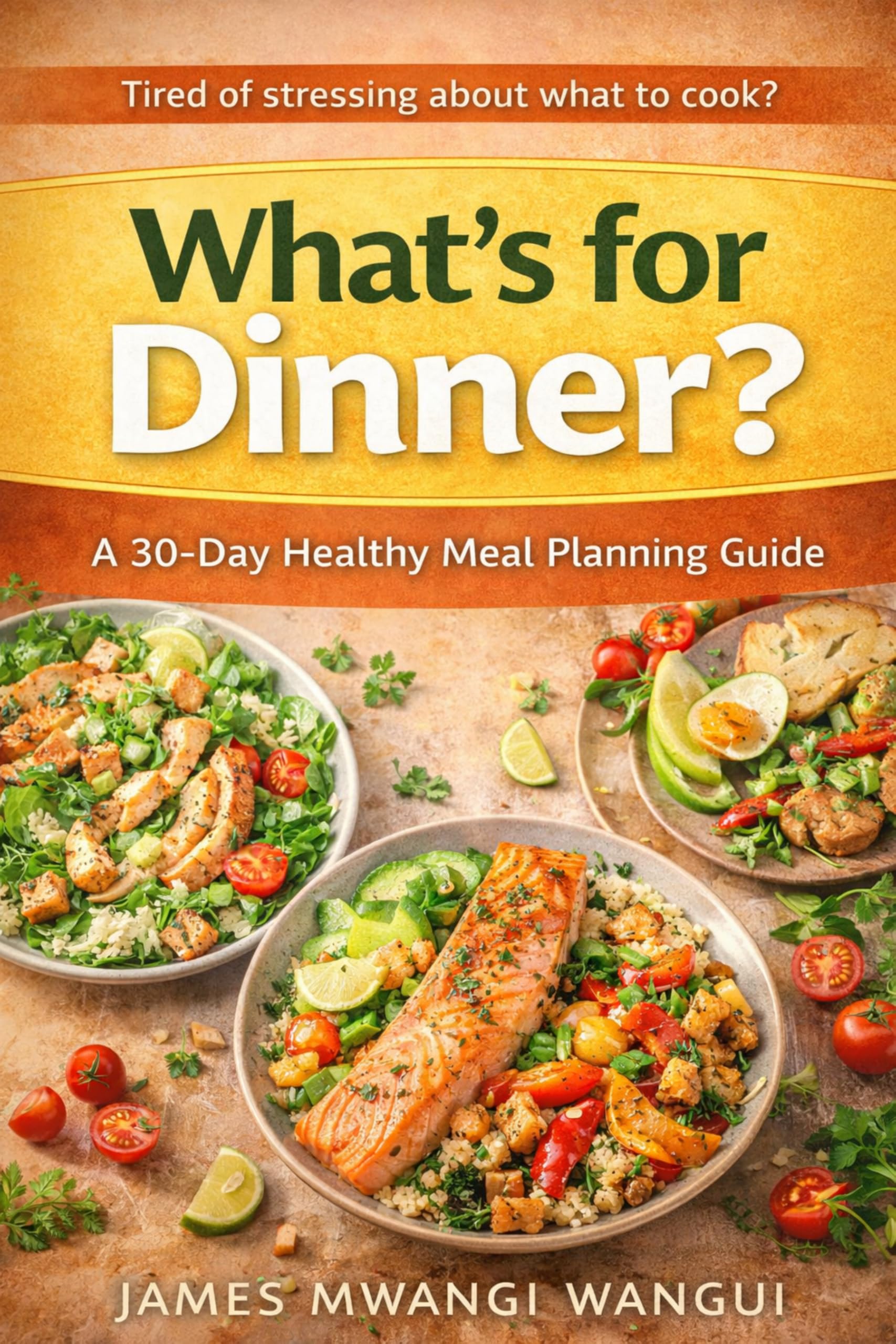 What’s for Dinner? a 30-day Healthy Meal Plan for Busy People and Families