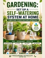 Gardening: Set Up a Self-watering System at Home: a Simple Guide to Water Your Plants Automatically