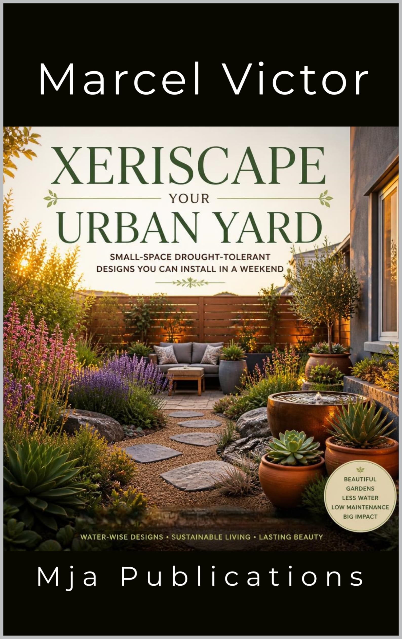Xeriscape Your Urban Yard. Small-space Drought-tolerant Designs You Can Install in a Weekend: Beautiful Gardens, Less Water, Low Maintenance, Big Impact. Garden Center Book