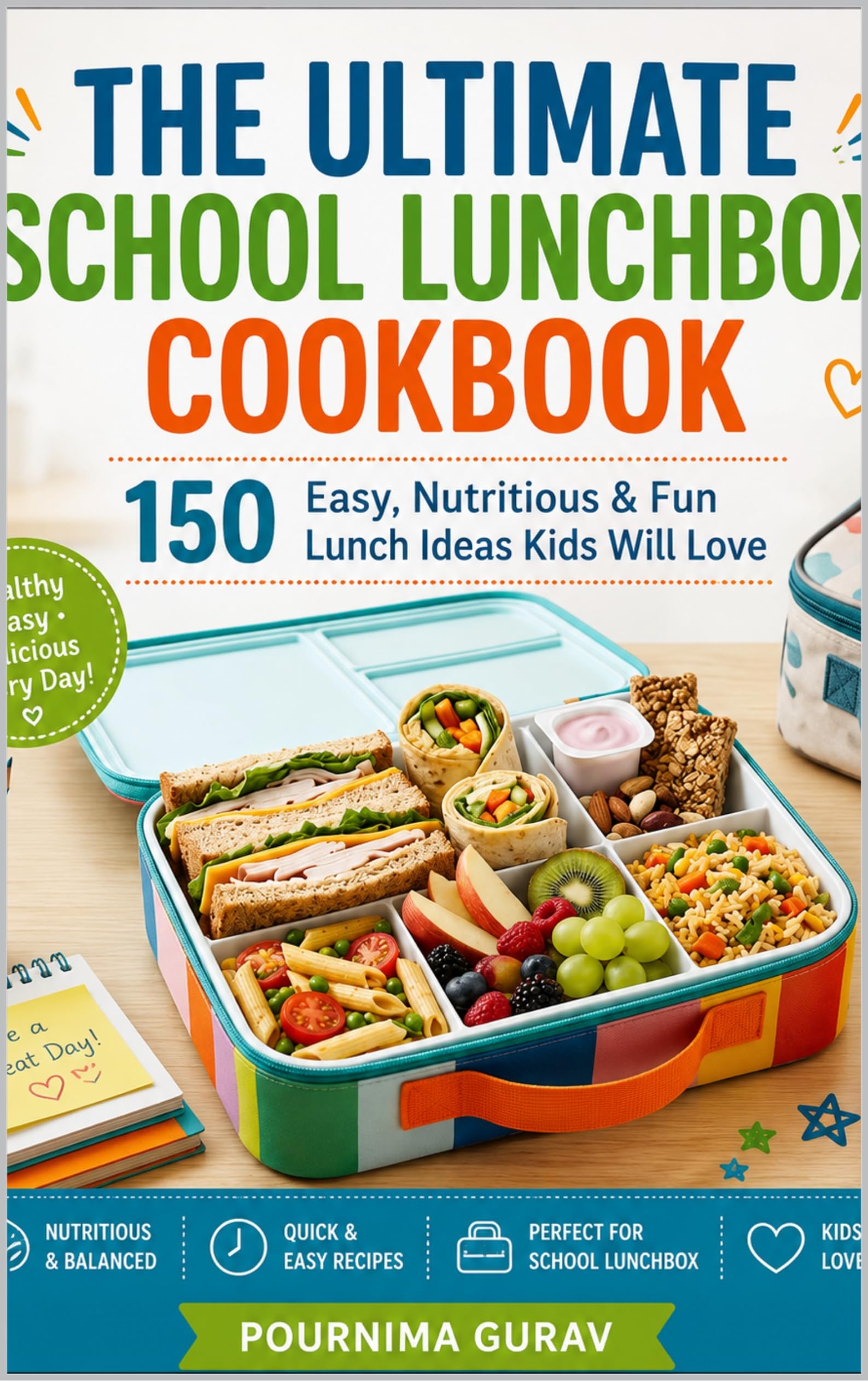 The Ultimate School Lunchbox Cookbook: 150 Easy, Nutritious & Fun Lunch Ideas Kids Will Love