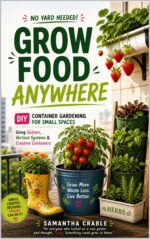 Grow Food Anywhere: Diy Container Gardening for Small Spaces: No Yard Needed Using Buckets, Gutters, Vertical Systems & Creative Planters