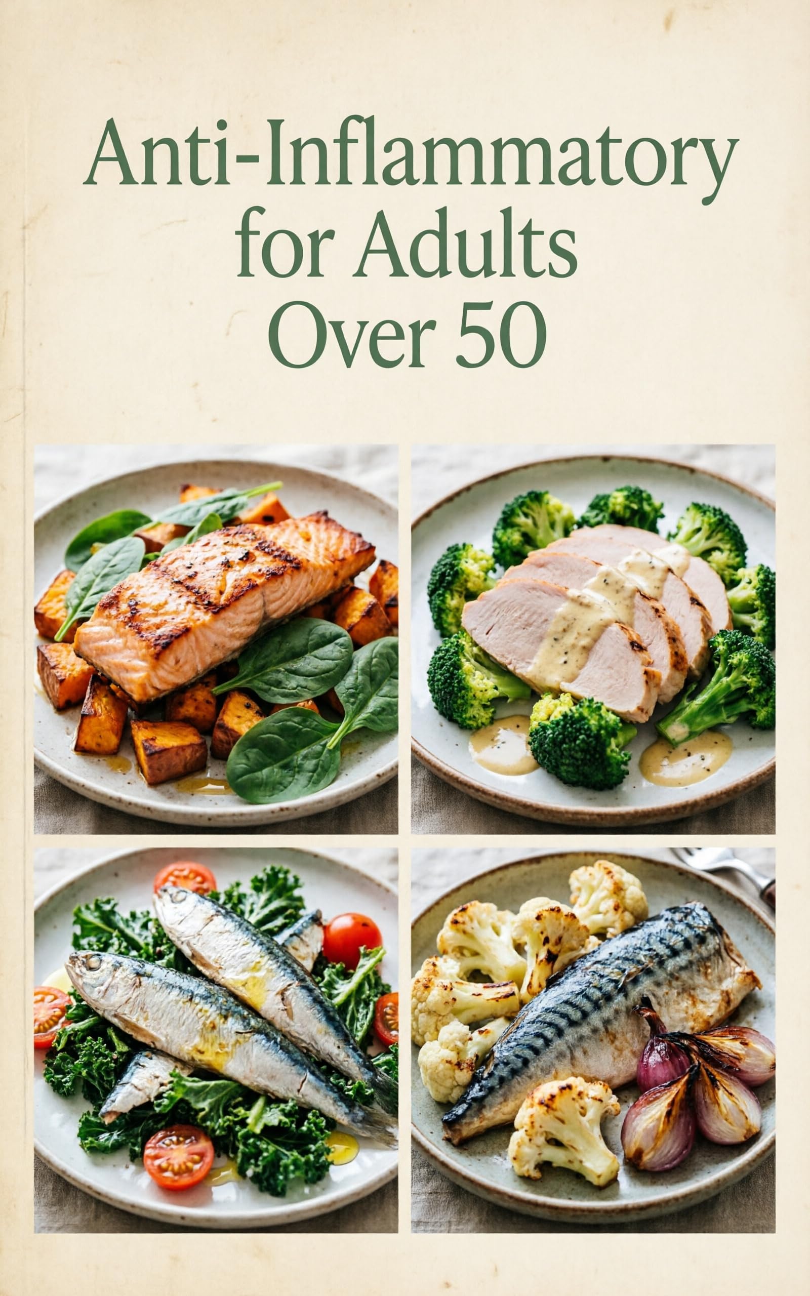 Anti-inflammatory for Adults Over 50: Nutrient-rich Meals for Healthy Aging, Strength, and Vitality to Reduce Inflammation, Ease Stiffness, and Build ... Habits Healthy