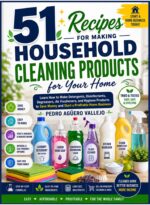 51 Recipes for Making Household Cleaning Products: Learn How to Make Detergents, Disinfectants, Degreasers, Air Fresheners, and Hygiene Productsto Save Money and Start a Profitable Home Business
