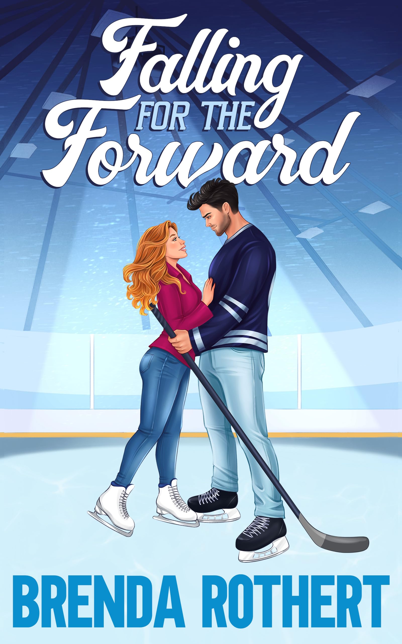 Falling for the Forward: a Fake Marriage Hockey Romance on the Line Book