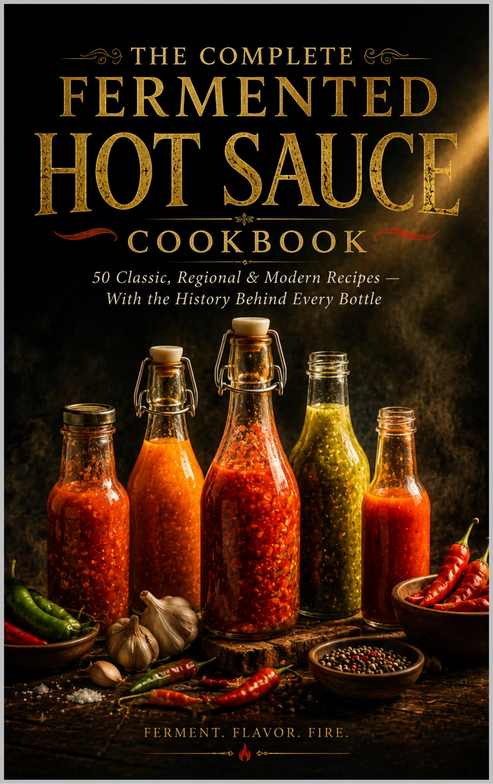 The Complete Fermented Hot Sauce Cookbook 50 Classic, Regional & Modern Recipes — With the History Behind Every Bottle