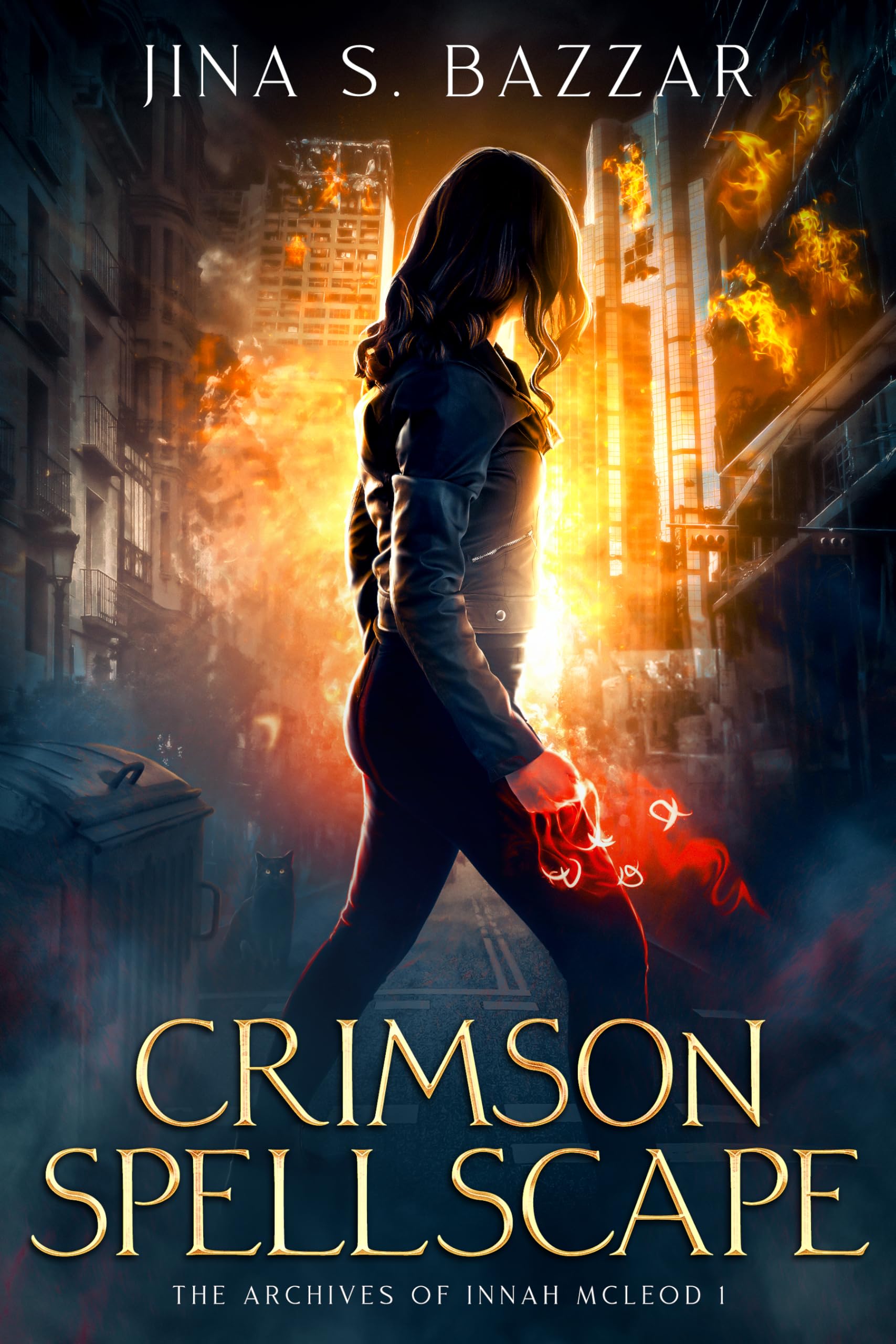 Crimson Spellscape: Dark Supernatural Suspense With Strong Female Lead Archives of Innah Mcleod Book