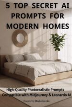 5 Professional Luxury Interior Ai Prompts: a Masterclass for Midjourney & Leonardo Ai: Create Stunning, High-end Home Designs Instantly