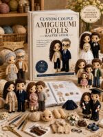 Custom Couple Amigurumi Dolls Master Guide: Create Personalized Crochet Couples, Wedding Dolls, Anniversary Gifts and Family Keepsakes — Step-by-step ... ... & Amigurumi Patterns