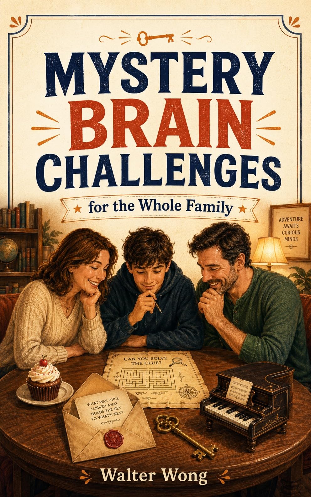 Family Mystery Brain Challenges: 50 Logic Puzzles for Curious Kids, Adults, and Family Game Time