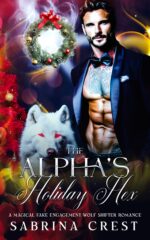 The Alpha's Holiday Hex : a Magical Fake Engagement Wolf Shifter Romance Cursed Heart
