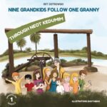 Nine Grandkids Follow One Granny Through Neot Kedumim Adventures for Kids Book