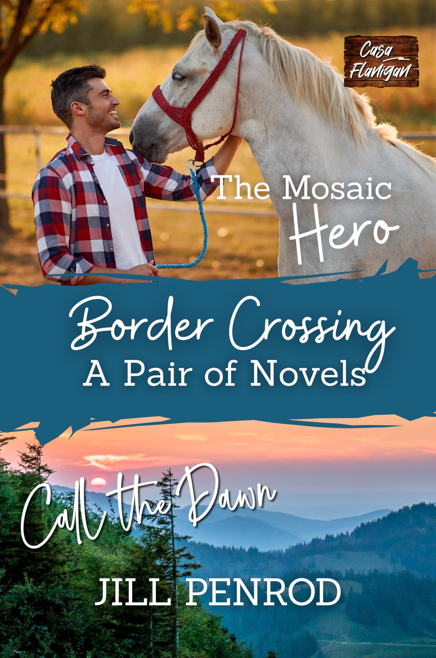 Border Crossing: a Pair of Novels Flanigan Contemporary Christian Romance Book