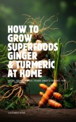 How to Grow Superfoods Ginger & Turmeric at Home: Harvest Pounds of Fresh, Organic Ginger & Turmeric From Pots – for Pennies Maha Kitchen Garden Series — by Savannah