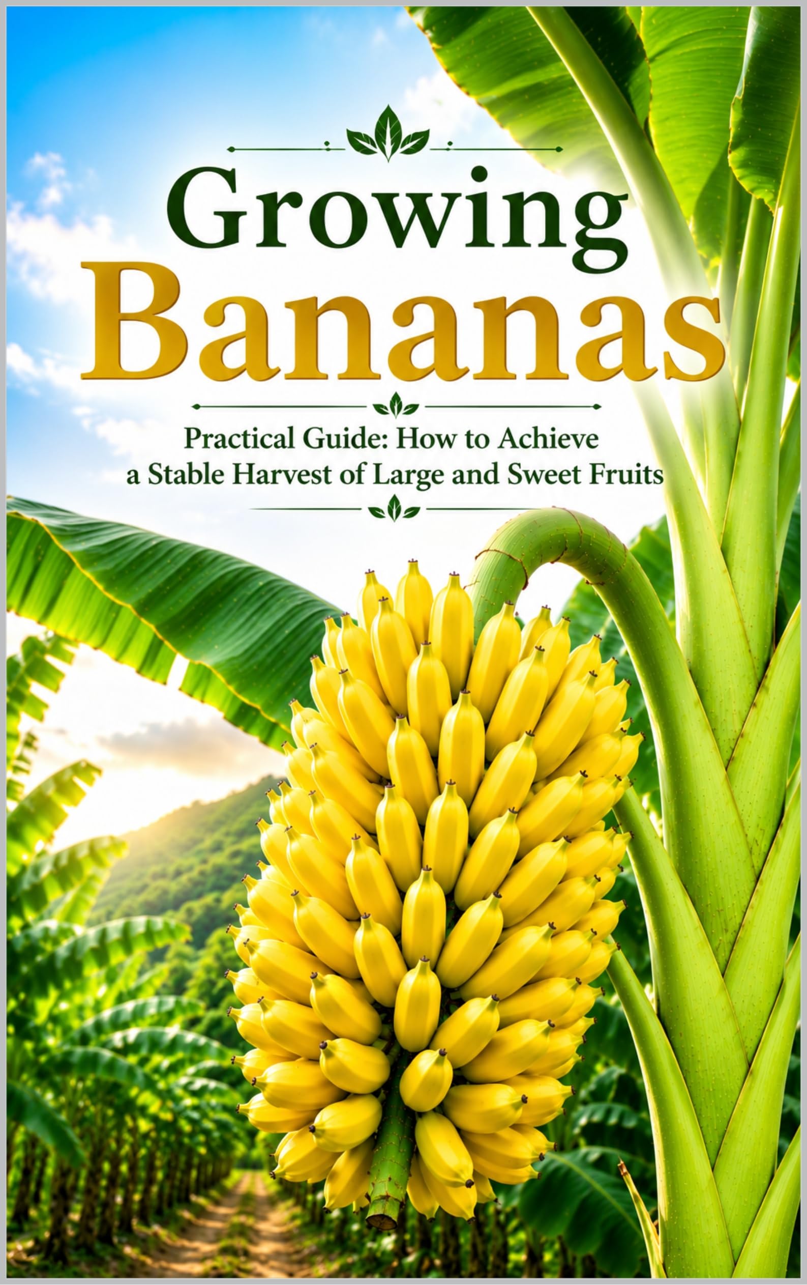 Growing Bananas: Practical Guide: How to Achieve a Stable Harvest of Large and Sweet Fruits