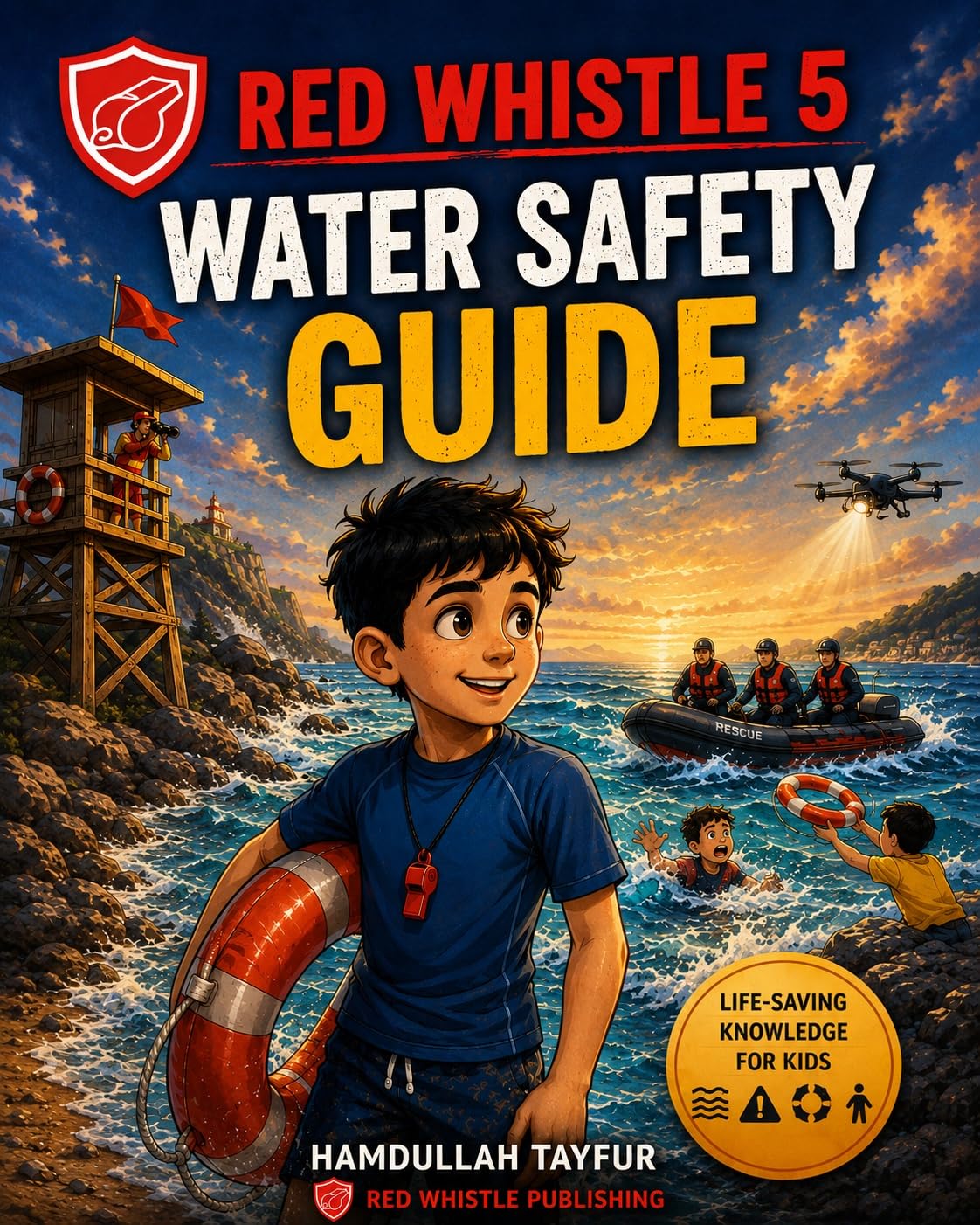 Red Whistle 5: Water Safety Guide: Essential Water Safety and Survival Skills for Kids Whistle Safety Series Book