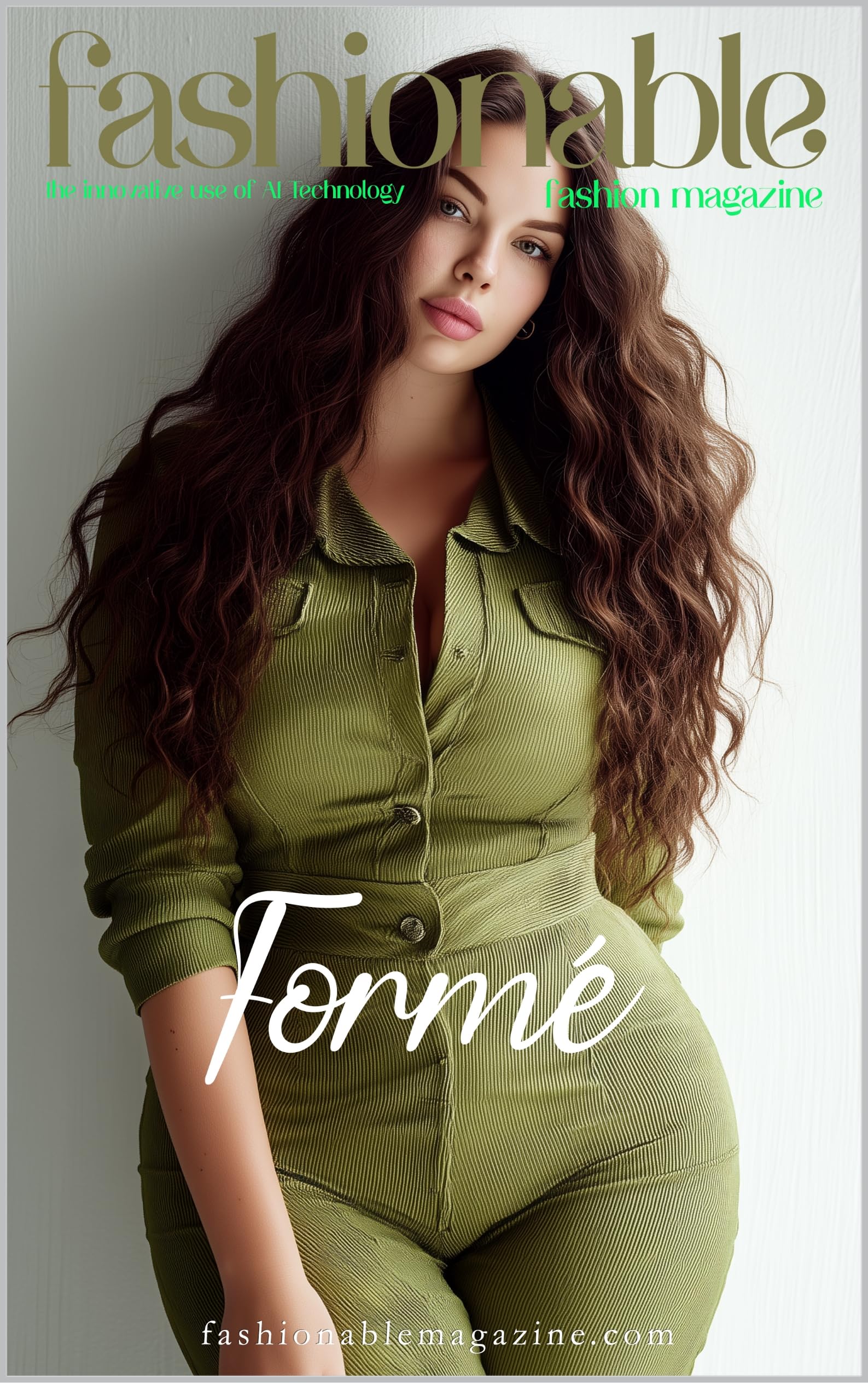 Fashionable Magazine: Formé - Where Power Wears Its Shape, Empowering the Curves of Leadership in Elegance and Structure: a Defining Look at Businesswear: ... Converge Through Ai Technology Book