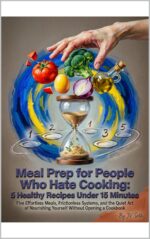 Meal Prep for People Who Hate Cooking: 5 Healthy Recipes Under 15 Minutes: Five Effortless Meals, Frictionless Systems, and the Quiet Art of Nourishing ... Cookbook Life Problems Worth