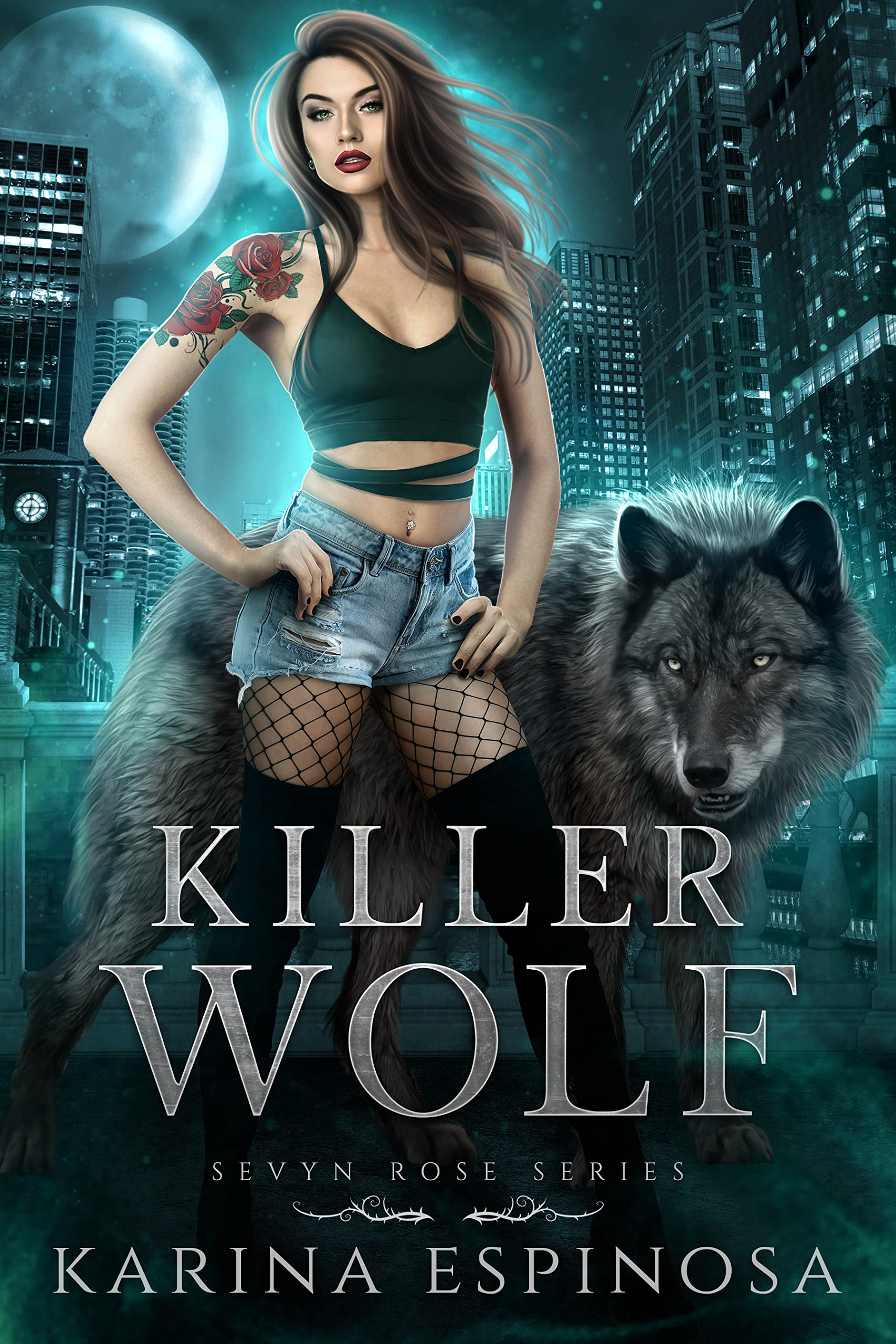 Killer Wolf Rose Book